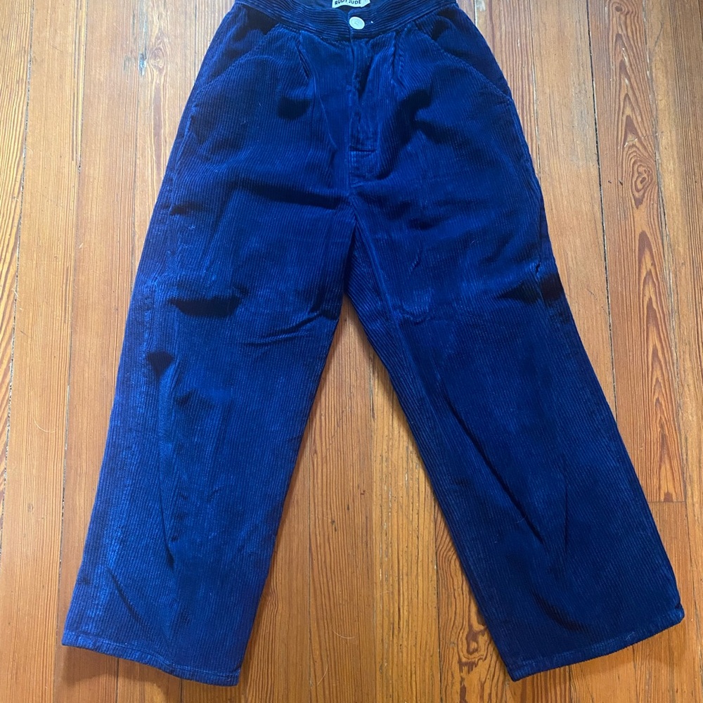 Rudy Jude Indigo Corduroy Trousers